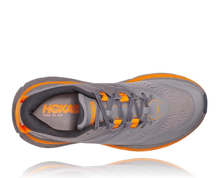 Zapatillas Trail Hoka One One Hombre - Stinson Atr 6 - Gris - YJS789546